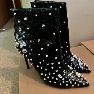 Spike and Rhinestone Boots